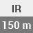 Domet IR do 150m