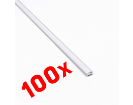 100 KOM KOMPLET NADGRADNI LED ALU PROFIL SKU3355 /2M
