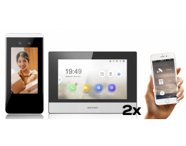 ACK341AM-S/D + DS-KH6320-WTE1/EU/2 H-Line DOMOFON