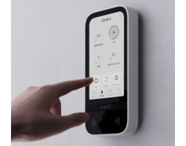 AJAX KEYPAD TOUCHSCREEN WH - TIPKOVNICA TOUCH BELA