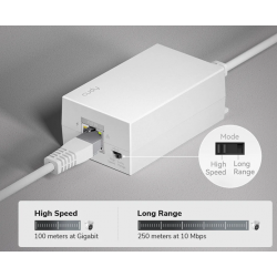 CUDY POE10 POE+ PODALJŠEK / OJAČEVALEC