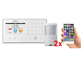 DAHUA ARC5402A-GW + ARD1231-W ALARM KOMPLET