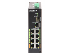 DAHUA LR2110-8ET-120 10-PORTNI + SFP INDUSTRIJSKI SWITCH POE/EPOE