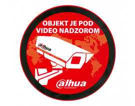 DAHUA NALEPKA ZA VIDEO NADZOR 