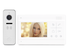 EALINK M2604A + D23AC silver BARVNI VIDEO DOMOFON