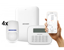 HIKVISION ALARM KOMPLET PHA64/LRT/D10PE