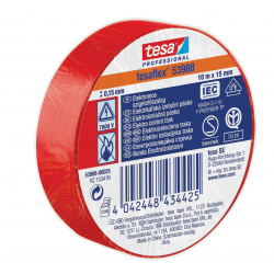 IZOLACIJSKI TESA TRAK 10M / RDEČI