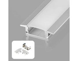 KOMPLET VGRADNI LED ALU PROFIL A0717C-3M / 3M