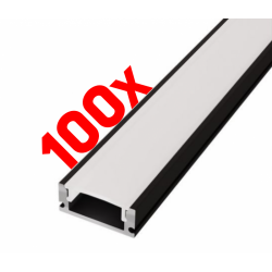 KOMPLET NADGRADNI LED ALU PROFIL B-A0717-3M / 300M