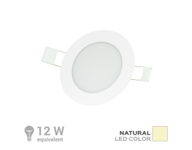 LED PANEL Brolux / 3W OKROGLO VGRADNO SVETILO