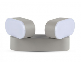 LED STENSKA SVETILKA VT-814 / TOPLA BELA