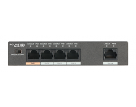 POLICETECH POE41E-60 POE SWITCH 5 PORTNO POE STIKALO