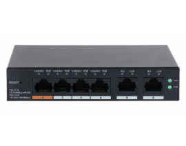 POLICEtech SMART4E2G-60W 6 PORTNO POE STIKALO