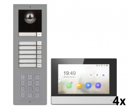 POLICEtech VDMC1/VDMK/VDMKK/6007WTE/4 BARVNI VIDEO DOMOFON