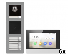 POLICEtech VDMC1/VDMM/VDMKK/6007WTE/6 BARVNI VIDEO DOMOFON