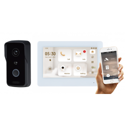 POLICEtech VDO2001D-S2 + VDI5007GW VIDEO DOMOFON