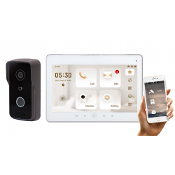 POLICEtech VDO2001D-S2 + VDI5010DW VIDEO DOMOFON