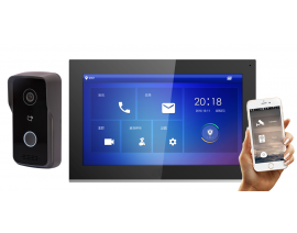 POLICEtech VDO2001D-S2 + VDI5010G-W VIDEO DOMOFON