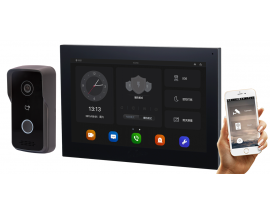 POLICEtech VDO2001D-S2 + VDI5A10G-W VIDEO DOMOFON