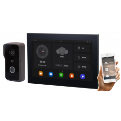 POLICEtech VDO2001D-S2 + VDI5A10G-W VIDEO DOMOFON