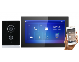 POLICEtech VDO2001G-WP + VDI5010G-W VIDEO DOMOFON