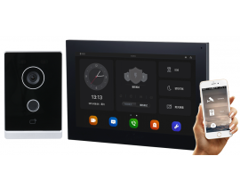 POLICEtech VDO2001G-WP + VDI5A10G-W VIDEO DOMOFON