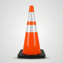PVC PROMETNI STOŽEC 70CM
