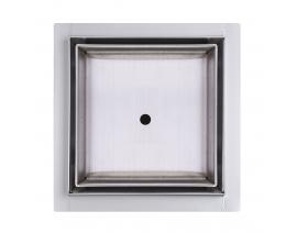 TUŠ ODTOČNA KANALETA BALINE INOX INSERT 15x15cm