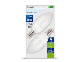 E14 LED ŽARNICA VT-2106 / TOPLA BELA