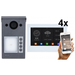 VDO3004Q-WP + VDI5A07GW-W BARVNI VIDEO DOMOFON /4