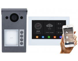 VDO3004Q-WP + VDI5A07GW-W BARVNI VIDEO DOMOFON