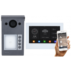 VDO3004Q-WP + VDI5A07GW-W BARVNI VIDEO DOMOFON