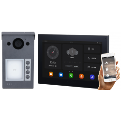 VDO3004Q-WP + VDI5A10G-W BARVNI VIDEO DOMOFON