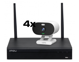 VIDEO NADZORNI KOMPLET NVR1104HS-W-S2 + IPC-C22FP-C