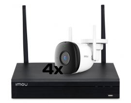 VIDEO NADZORNI KOMPLET NVR1104HS-W-S2 + IPC-F42P