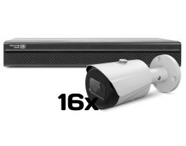 VIDEO NADZORNI KOMPLET NVR1602-4KS2 + IPC-B8501S-S2 x16