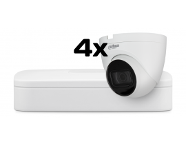 VIDEO NADZORNI KOMPLET NVR2104-I2 + HDW2831T-AS-S2 /4