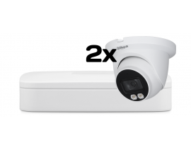 VIDEO NADZORNI KOMPLET NVR2104-I + HDW3549TM-AS-LED /2