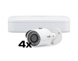 VIDEO NADZORNI KOMPLET XVR0401-5M-X + Q4-B4100S /4