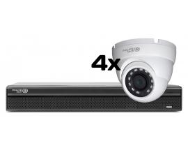 VIDEO NADZORNI KOMPLET XVR0401H-5M-AI + Q4-D4100M /4