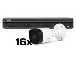 VIDEO NADZORNI KOMPLET XVR1601-5M-X + HAC-B2A51 /16