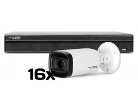 VIDEO NADZORNI KOMPLET XVR1601-5M-X + HAC-B4A51-VF /16
