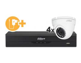 VIDEO NADZORNI KOMPLET XVR5104HS-4KL-I2 + HDW1800M /4