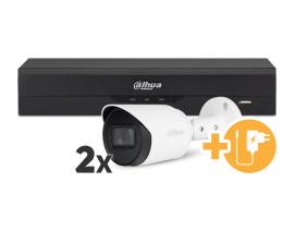 VIDEO NADZORNI KOMPLET XVR5104HS-4KL-I2 + HFW1800T-A /2