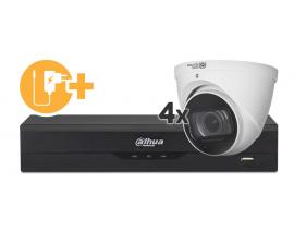 VIDEO NADZORNI KOMPLET XVR5104HS-4KL-I2 + Q4-D8301T-Z /4