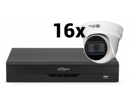 VIDEO NADZORNI KOMPLET XVR5116H-4KL-I3 + Q4-D8301TL /16