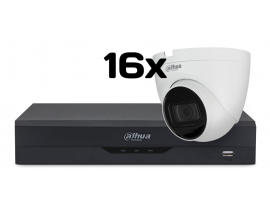 VIDEO NADZORNI KOMPLET XVR5116HS-I3 + HAC-HDW1500TRQ /16