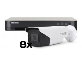 VIDEO NADZORNI KOMPLET iDS-7208HUHI-M1/S/A + Q4-B8300-19Z /8