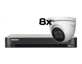 VIDEO NADZORNI KOMPLET iDS-7208HUHI-M1/S/A + Q4-D8300-79Z /8