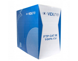 VIDILINE VIDI-1005-1 24AWG FTP KABEL CAT 5E CU - 305m
